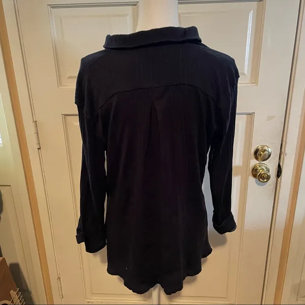 Free People We The Free Black Shirt - Image 4