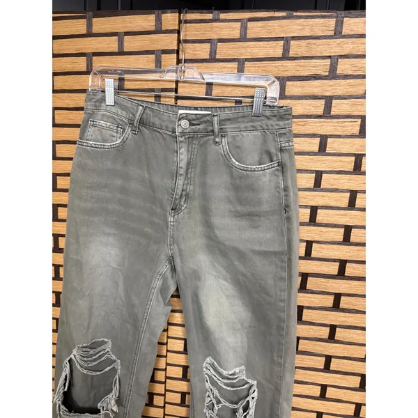 Vervet Olive‎ Green Crop Jeans Size 28 - Image 4