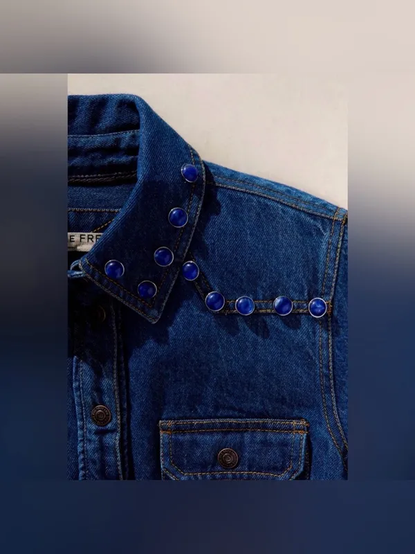NWT Free People Stunner Stud Pink Pack $25 Blue - Image 3