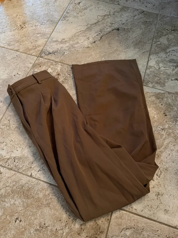 Princess Polly Brown Trousers - Image 3