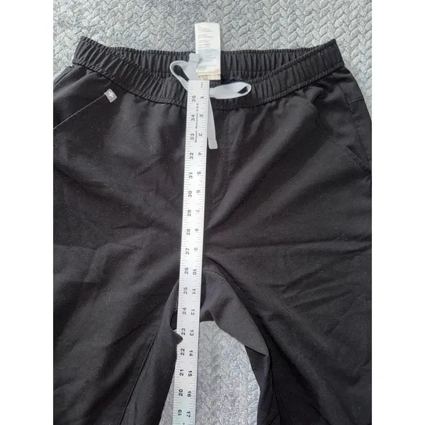 Figs Jogger Women Zamora Black Taper Technical Scrub‎ Size Medium - Image 7