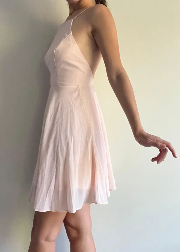 Lulus Light Blush Pink Dress - Image 2