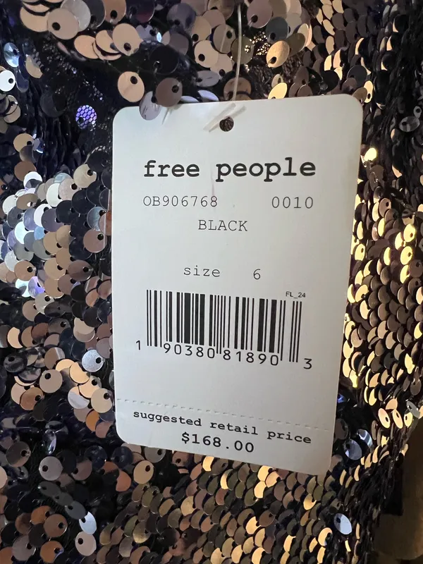 Free People Siren Sequin Mini Dress - Image 6