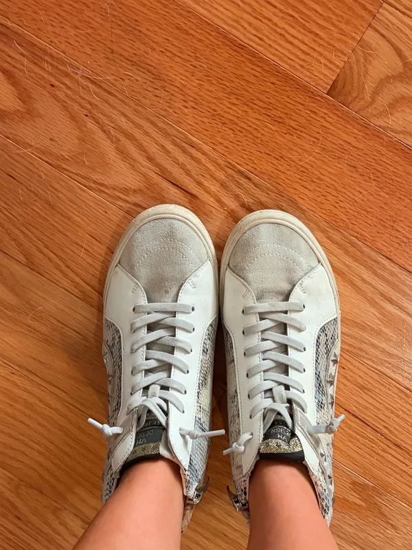 Vintage Havana High-Top Sneakers Snake Skin Size 7 - Image 2