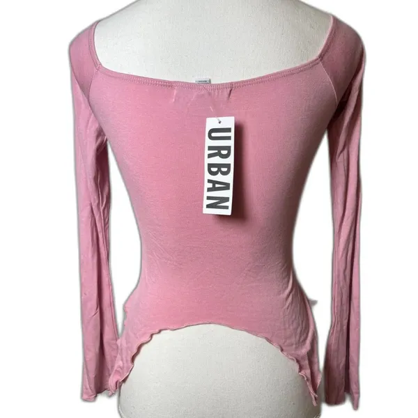 Urban outfitters Cadence Cinched Flyaway Top Size XS Y2k New With Tags - Image 7