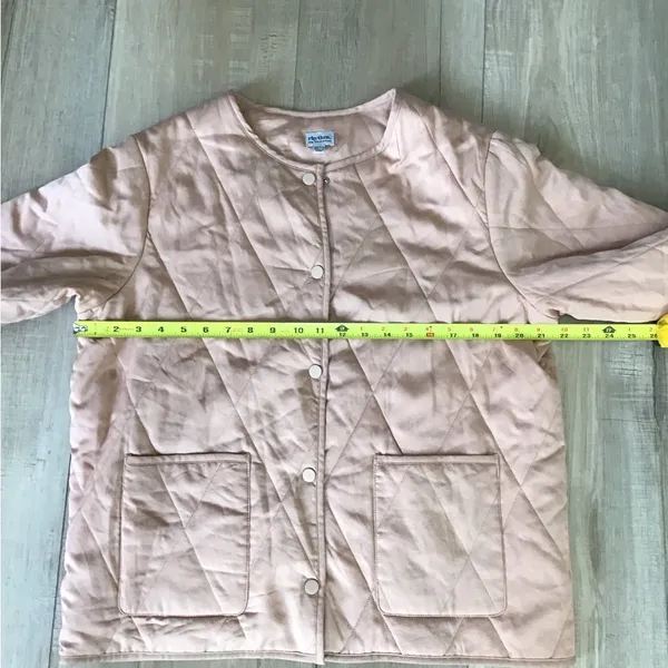 Rhythm‎ Light Brown Quilted Utility Jacket Tan Size L - Image 4