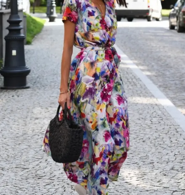 Rainbow Color Mini Dress Multiple Size XL - Image 6