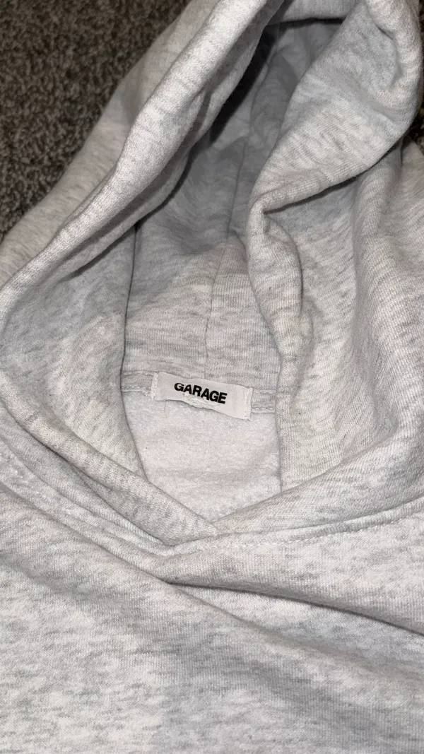 Garage Grey Hoodie - Image 4