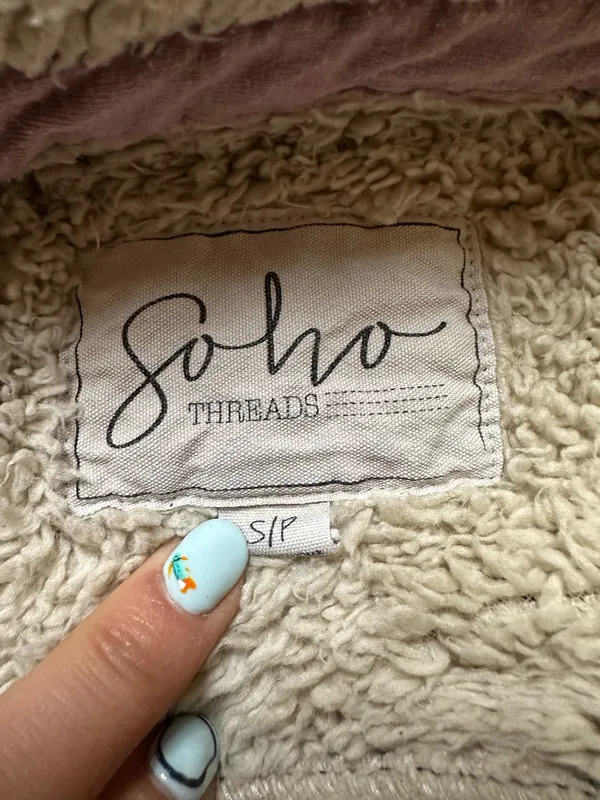 Soho Apparel Fleece flannel - Image 2
