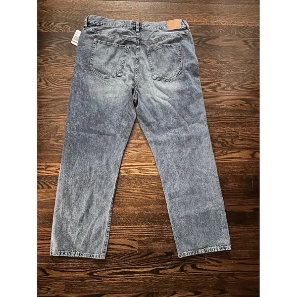 Aeropostale 90s Baggy Jeans‎ Womens 18R Blue High Rise Non Stretch Cotton Denim - Image 3
