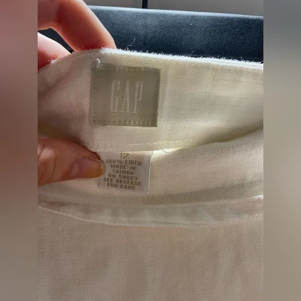 Linen wrap skirt - Image 2