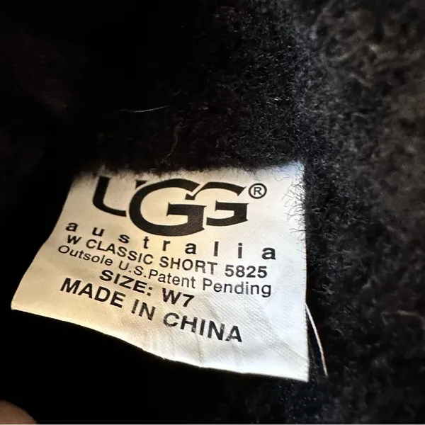 UGG Australia Black Classic Boots 7 - Image 7
