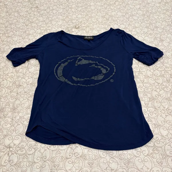 Gameday Couture Women’s Blue Penn State Graphic Tee Size Small - Image 3