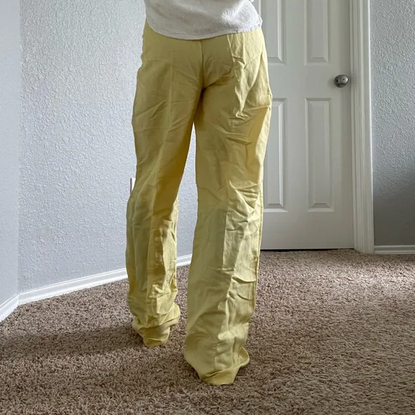 Vintage Yellow Trousers - Image 7