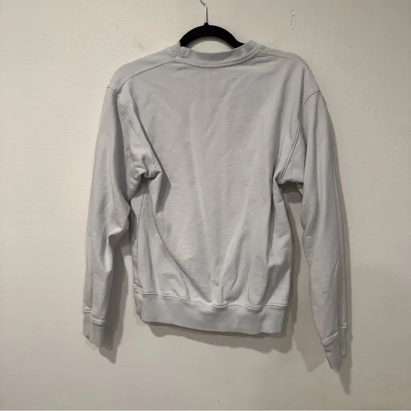 MADHAPPY Light Blue Crewneck Lightweight Sweater XS - Image 6