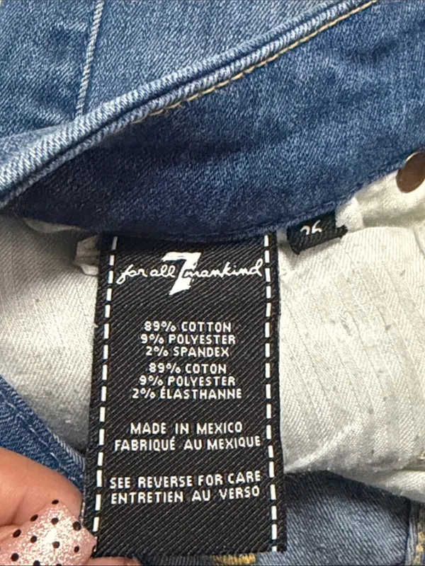 7 For All Mankind Karah Crop - Image 7