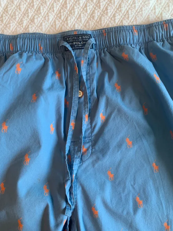Polo Ralph Lauren Blue Men's Sleepwear Pants - Image 5