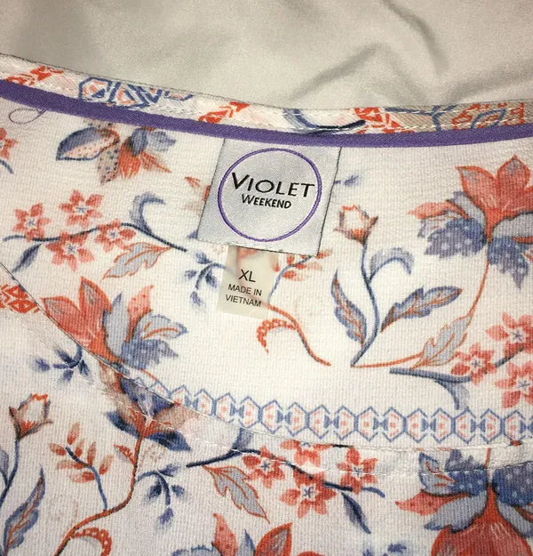 Violet Weekend floral dress - Image 2