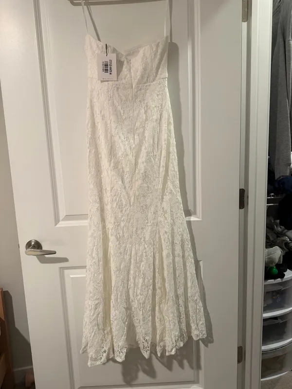 White Lace Dress - Image 4