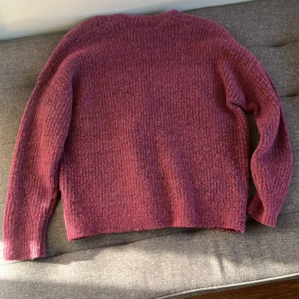 Madewell  knit wool sweater.  Size S - Image 4