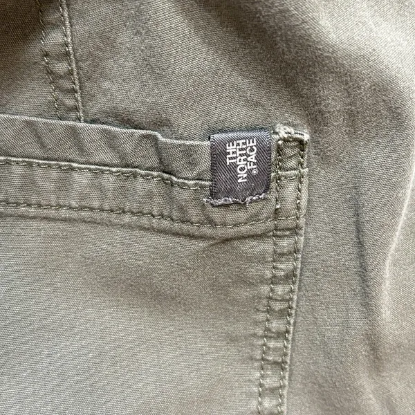 THE NORTH FACE Sz 10 Lightweight Cotton Canvas Outdoor Work Utility Hiking Pants - Image 7