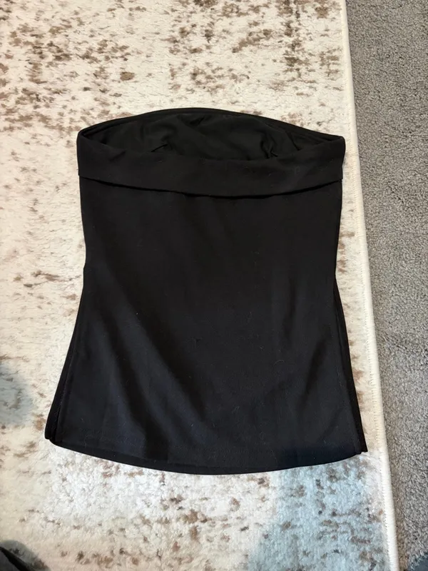 SHEIN Black Strapless Tube Top - Image 3