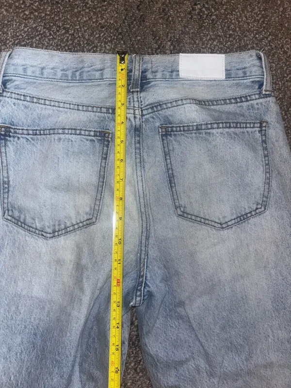 Pistola Light Blue Cropped Straight Jeans Inseam 25 Size 28. EUC - Image 5