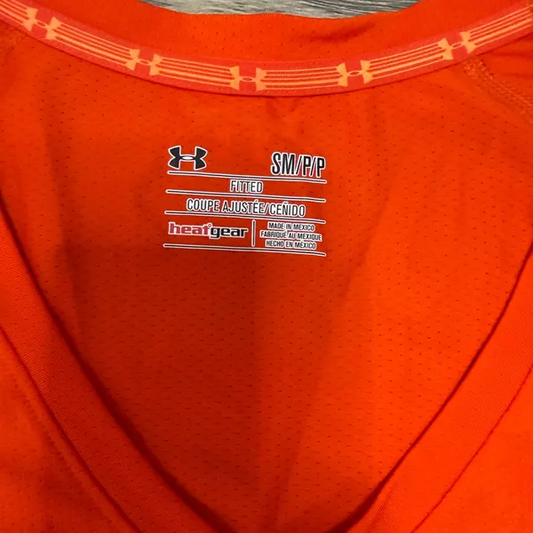 Under Armour Fast Pitch Women's Red Long Sleeve Athletic Top - Image 6