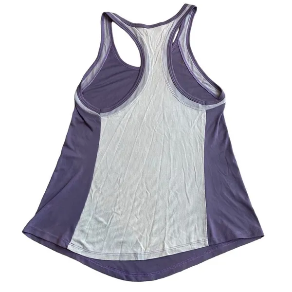 Splits59 Racerback Athletic Performance Tank Top Purple Mesh Back Gym Size M - Image 5