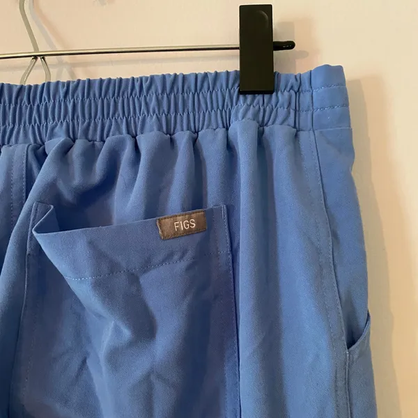 FIGS Ceil Blue Yola Straight Leg Scrub Pants Uniform Nurse Doctor Women's Small - Image 7