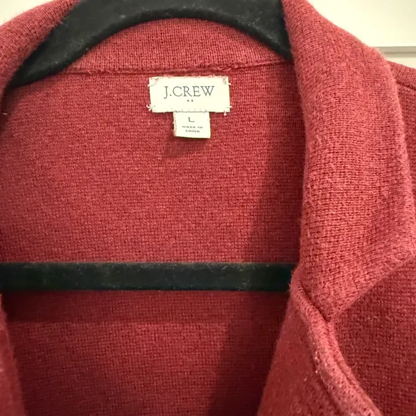 J. Crew Women's Deep Red Blazer - Image 2