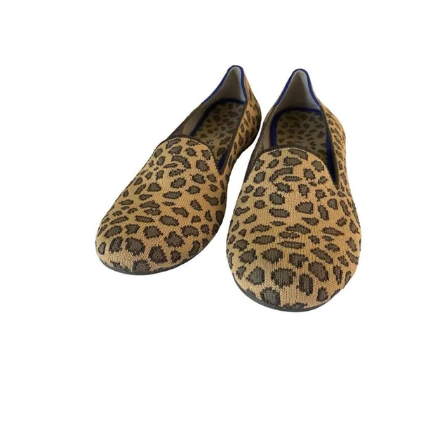 Rothy’s leopard round toe flats RETIRED size 8 - Image 3