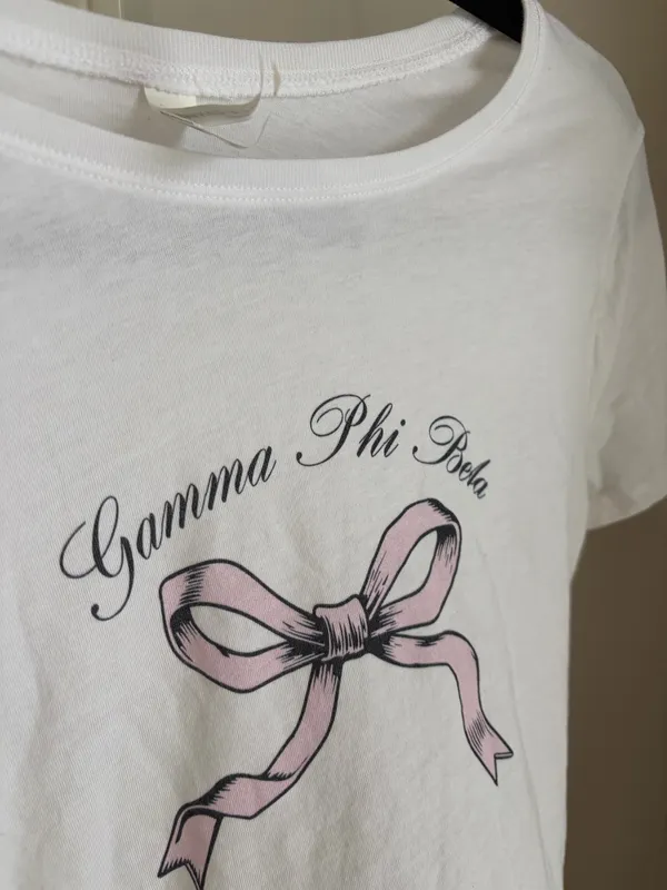 Ali and Arial Gamma Phi Beta Crop Top - Image 2