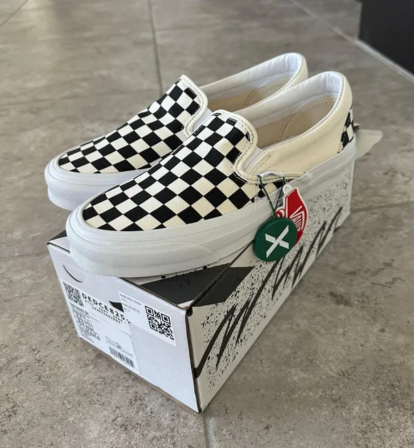 Vans Vault  Classic Slip On Sail Checkerboard - Image 2