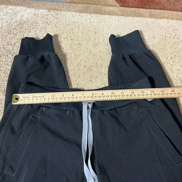 FIGS Technical Collection‎ Black Scrub Jogger Pants XS TW2021 Drawstring Medical - Image 2