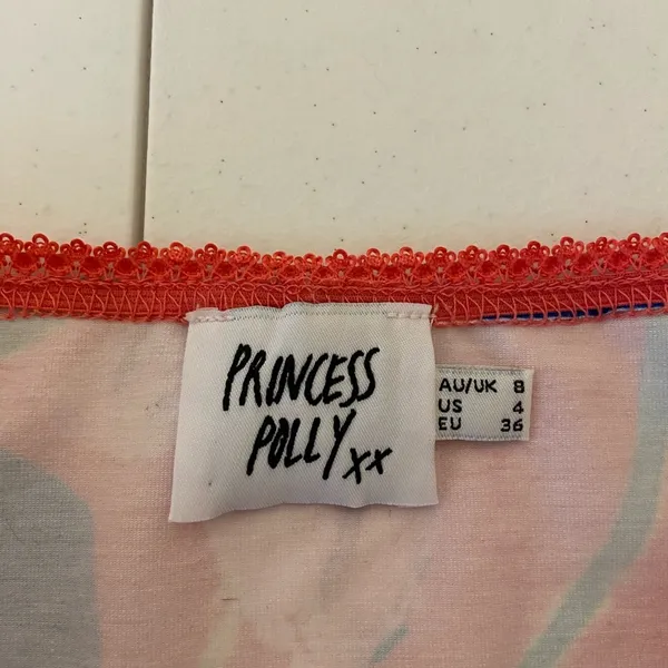NWOT | Princess Polly‎ women’s floral print miniskirt — size 4 - Image 6