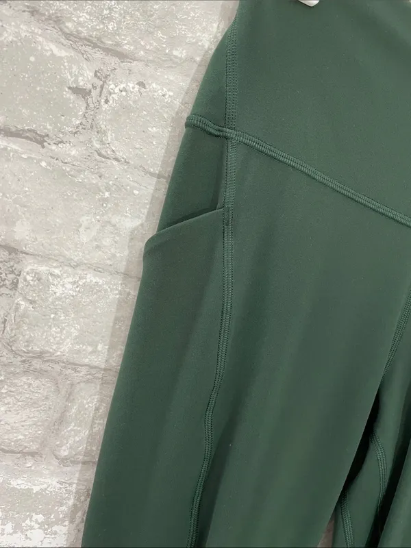 Lululemon Align High Rise Pant with Pockets 25" in Legacy Green - Image 3