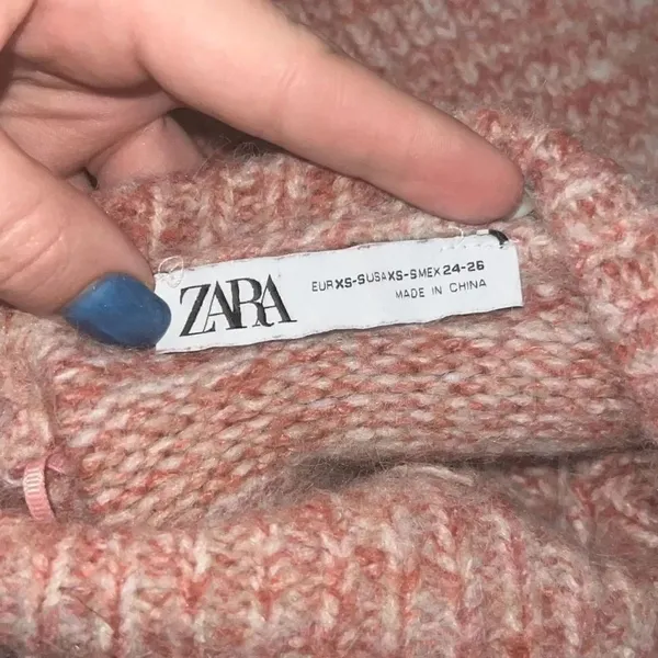✨Zara Alpaca And Wool Blend Warm Soft Sz S-S Sweater✨ - Image 7
