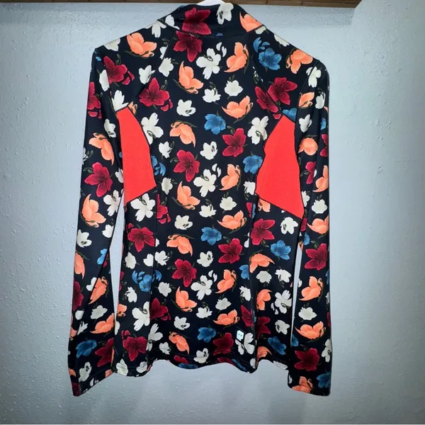 Orage Floral Long Sleeve Top‎ Black - Image 5