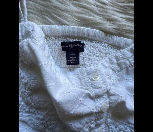 American Eagle lace crop top - Image 5