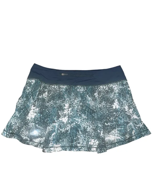 Lululemon Pace Rival Skirt (Regular) *4-way Stretch 13" Wildwood White Multi / N - Image 2