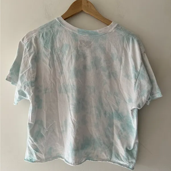 MTV‎ Cropped Tie Dye Graphic Tee Size L - Image 3
