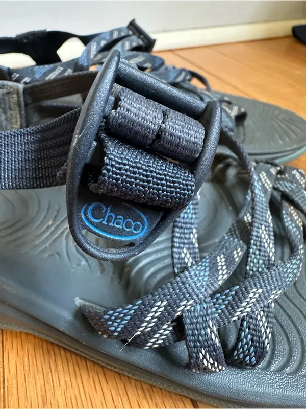 Chaco Adjustable Strap Sport Sandal Womens 8 Blue Granola - Image 2