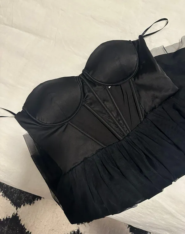 Peppermayo Black Cut Out Dress - Image 5