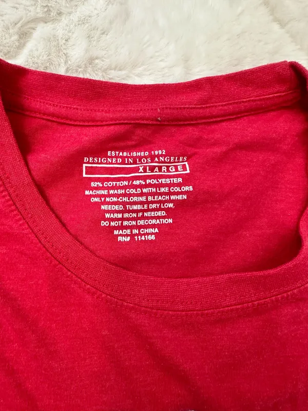 NC State University Tee Red Size XL - Image 2