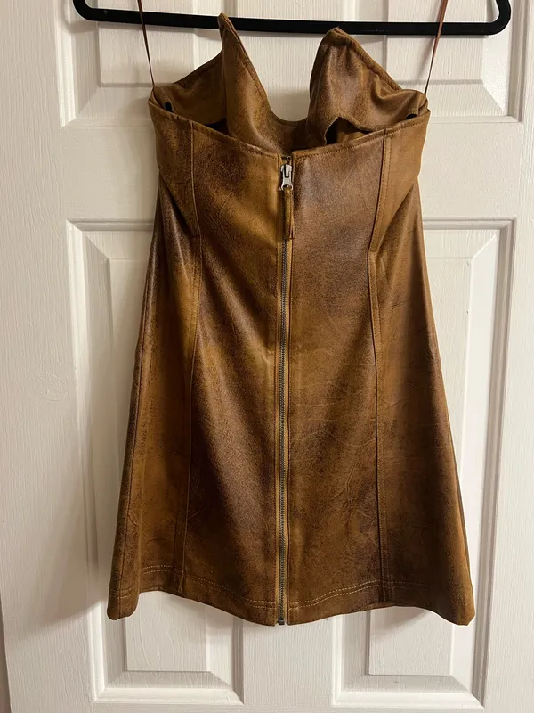 Urban Outfitters Dress Brown - Image 2