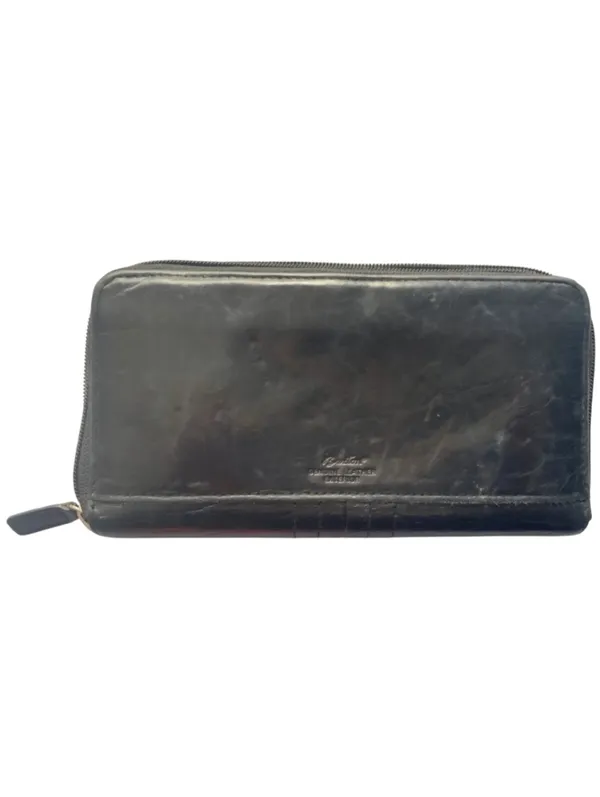 Burton Genuine Leather Exterior Black Wallet‎ - Image 2