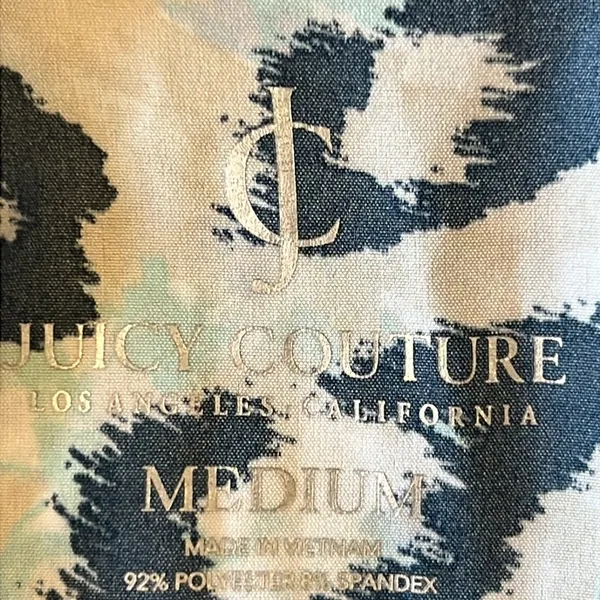 JUICY COUTURE Leopard Print Top Size Medium - Image 9