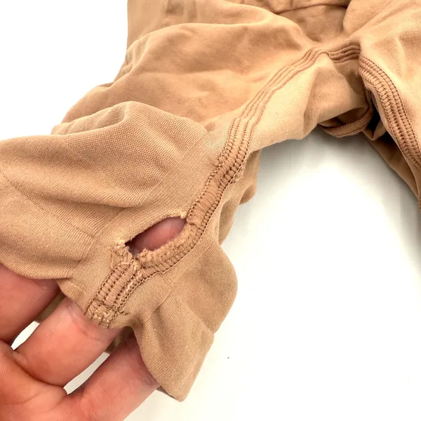 Skims Brown Sculpting Mid Thigh Maternity Shorts Size Small / Medium - Image 3