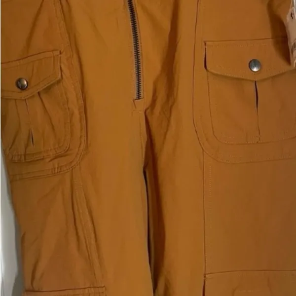 Free People New Cascade jumpsuit In the color Amber. Size:S - Image 5